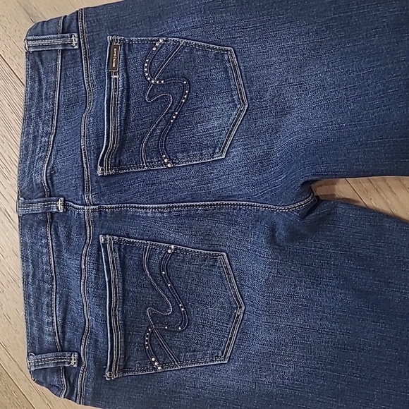 White House Black Market Jeans Women's sz 6 Crop Leg Mid Waist Denim Jeans - Picture 5 of 13